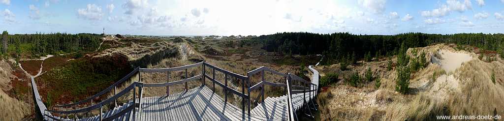 360 Grad Panorama-Bilder Natur Amrum entdecken